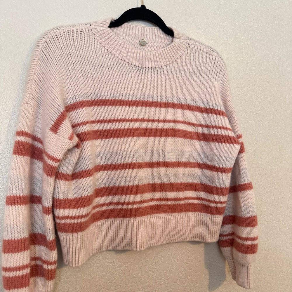 Margaret O’Leary‎ Cashmere Striped Sweater - Picture 2 of 6